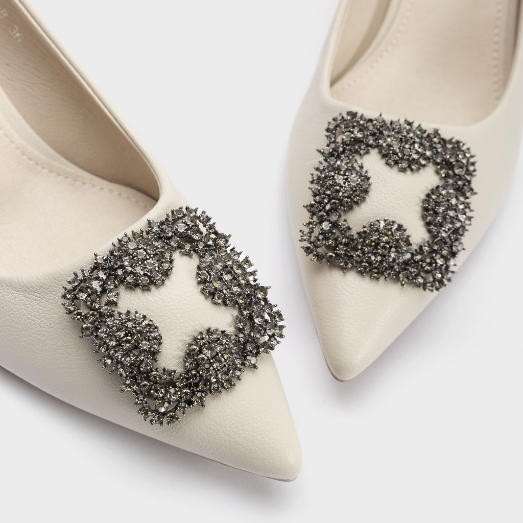 Giầy Nữ Đế Vuông Khoá Đá 5Phân HAPAS - CG5547