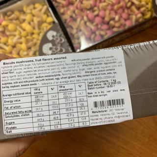BÁNH QUY NẤM SOCOLA Balan (1 hộp 1 kg) ( date 11/2020)