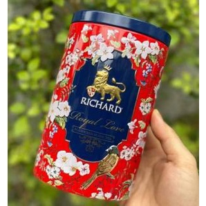[Hàng Ngoại Có Tem Chống Giả]TRÀ ĐEN RICHARD ROYAL LOVE NGA HỘP THIẾC 80Gr