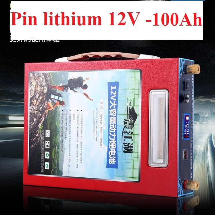 Pin lithium 12V - 100Ah - Pin lithium 12V - 100Ah