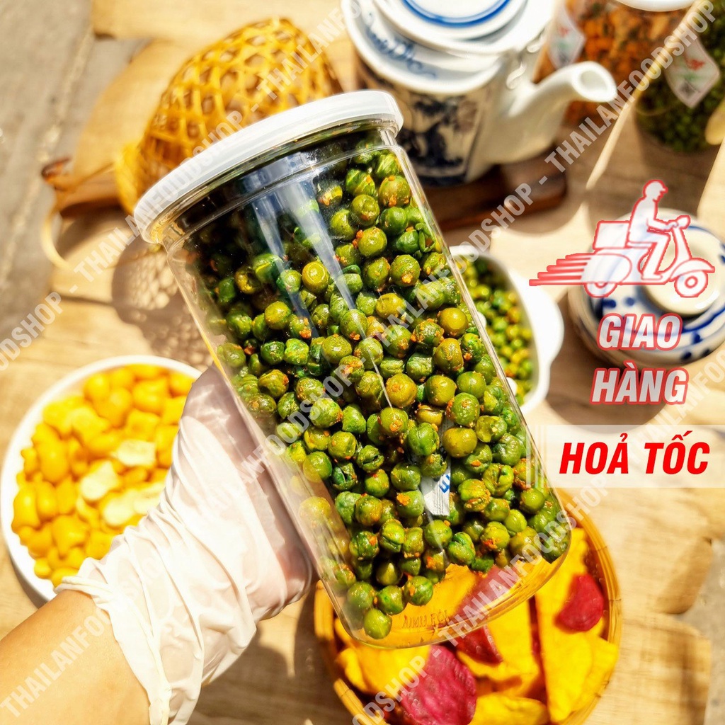 Đậu Hà Lan Tỏi Ơt Lon 300gram