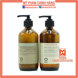 Dầu gội cho da đầu nhạy cảm và dầu xả hàng ngày OWAY 240ml chính hãng