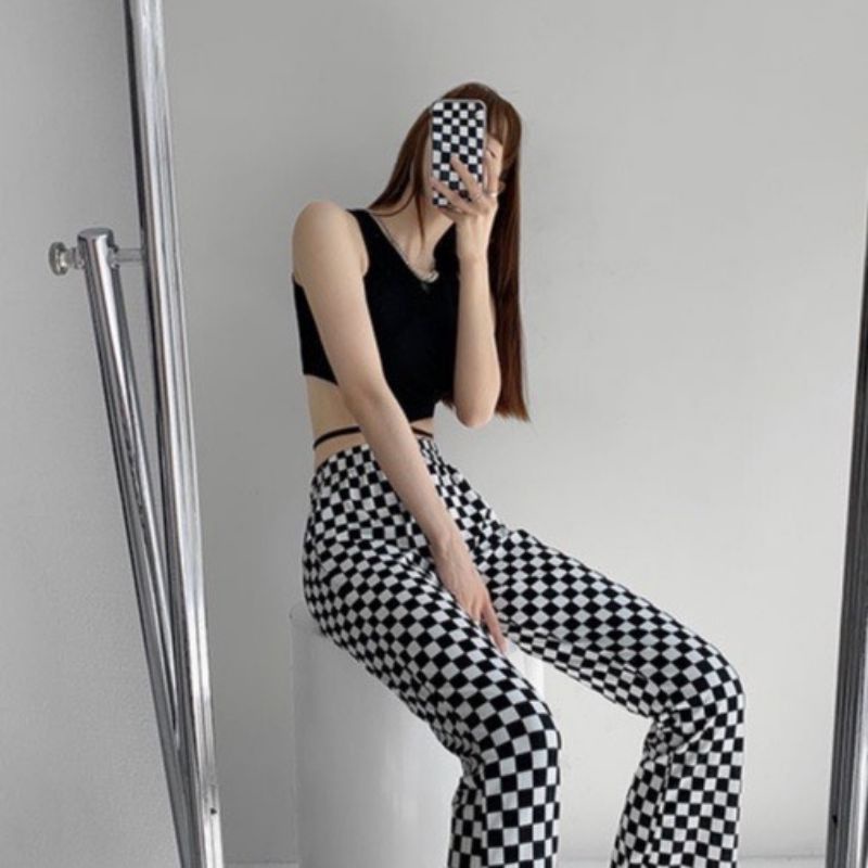 Áo BA LỖ DÂY QUẤN BỤNG A3 - Áo ba lỗ nữ trơn croptop