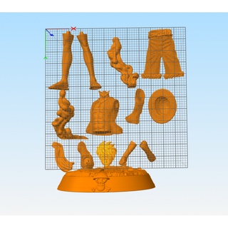 File in 3D Monkey D Luffy One Piece - Manga