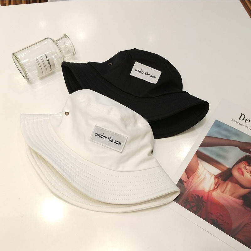 Mũ bucket nam nữ Nón tròn tai bèo Under the sun thời trang phong cách Hàn Quốc - N24