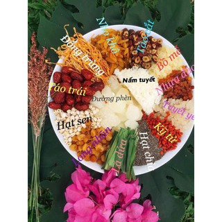 Sét chè dưỡng nhan mix 12 vị ( nấu 1,5l nước) kèm hướng dẫn