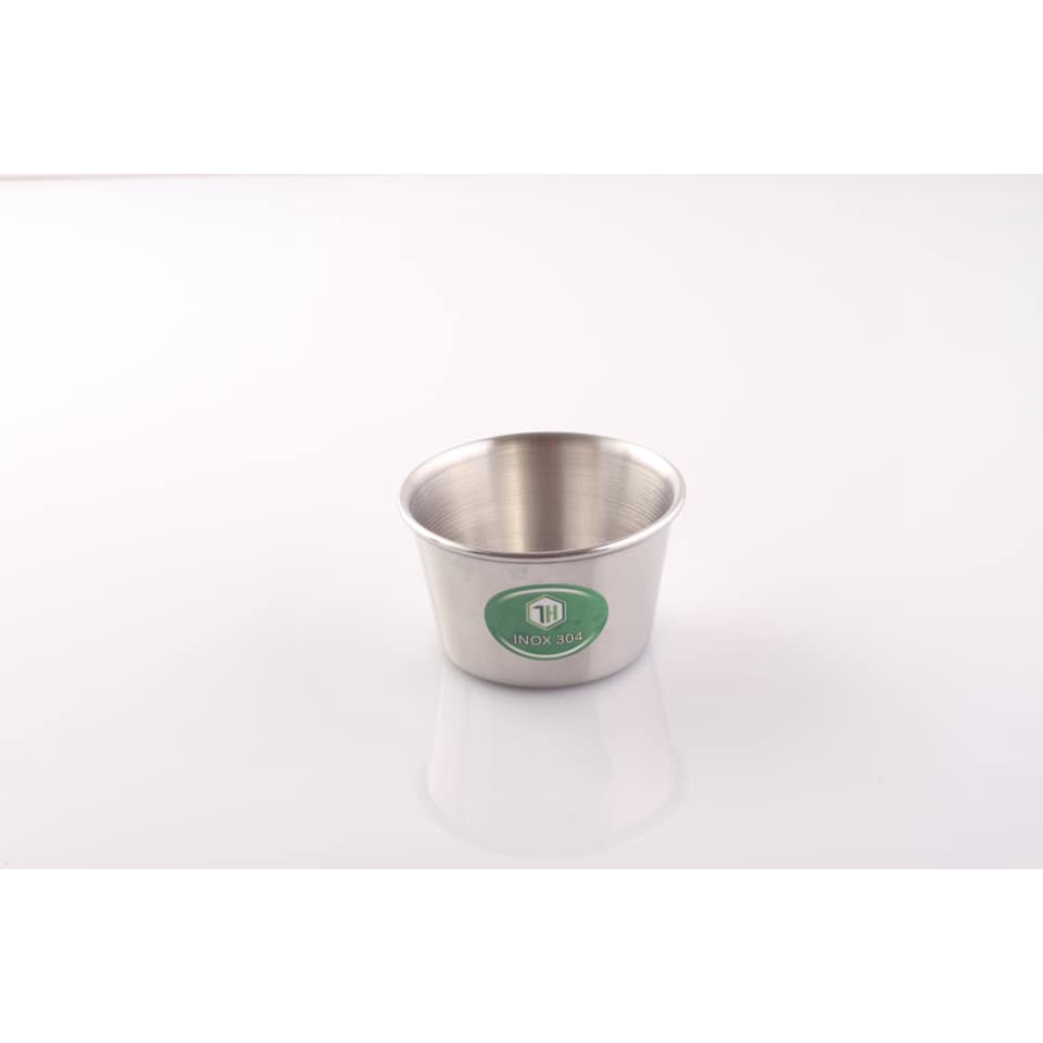 Combo 5 Khuôn bánh flan bằng inox 304 có nắp