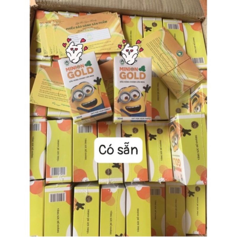 Húng chanh minion bé hết ho , sổ mũi chai 30ml