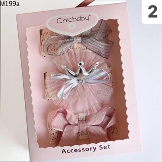 Set 3 băng đô Chicbaby cho bé