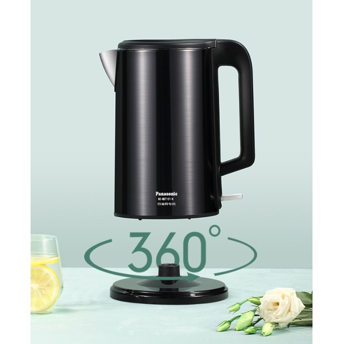 ẤM NƯỚC SIÊU TỐC PANASONIC CN-CWK 21 DUNG TÍCH 1.5 LÍT, 2 LỚP CHỐNG NÓNG, INOX 304, HÀNG NHẬP KHẨU CHÁNH HÃN