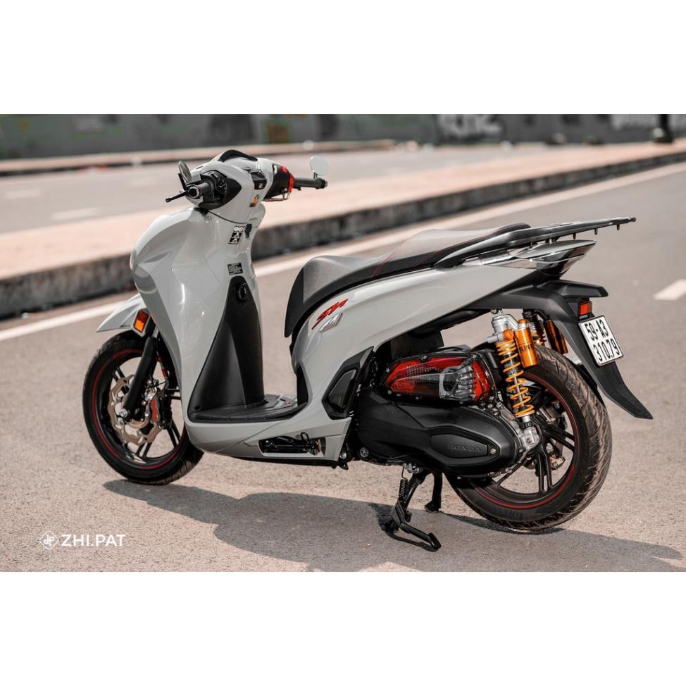 Ốp bầu lọc gió (Pô E), ốp pô Air SH350I trong suốt nhựa PC cao cấp Zhi.pat chính hãng