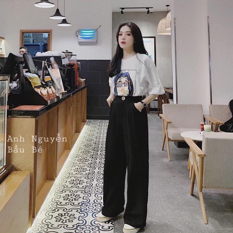 Quần Ống Rộng Siêu Hót