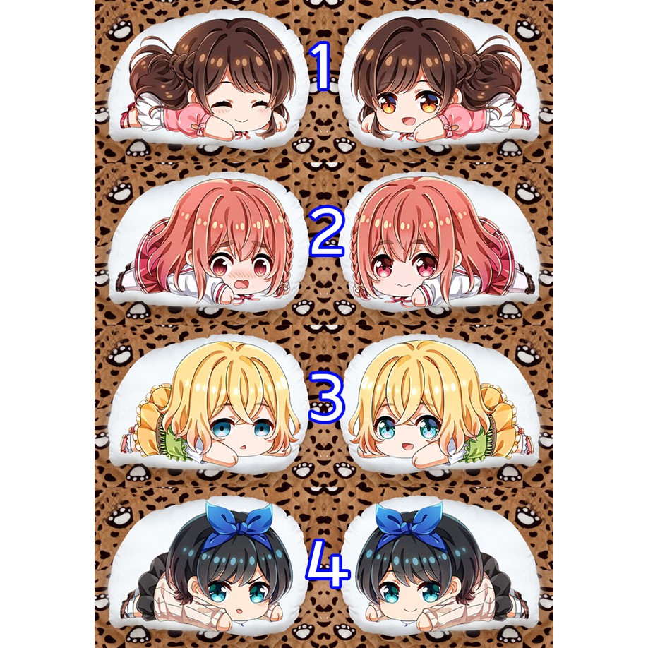 Gối ôm gấu bông in 2 mặt Kanojo, Okarishimasu