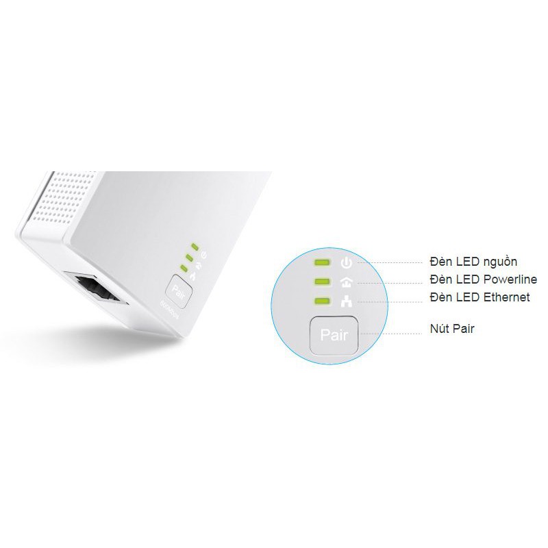 Bộ chuyển đổi Internet qua đường dây điện TL-PA4010 KIT (AV600) | BigBuy360 - bigbuy360.vn