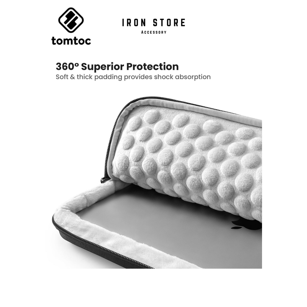 TÚI CHỐNG SỐC TOMTOC  360* PROTECTIVE CHO LAPTOP A13