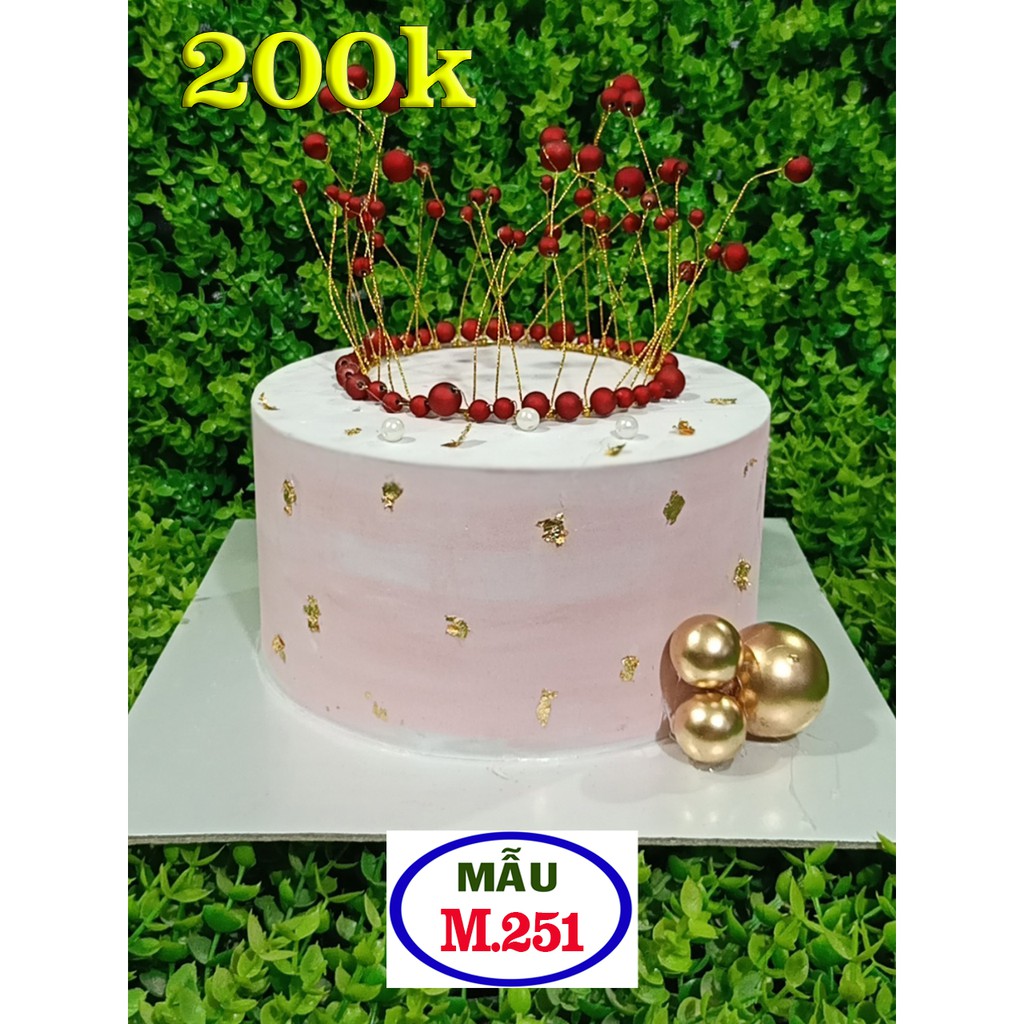 Bánh giả sz 14cm, bánh kem mô hình