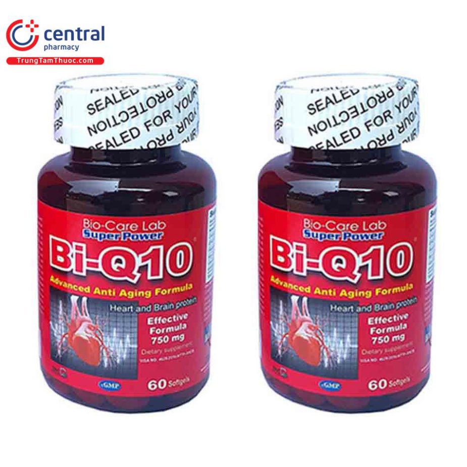 Viên uống Bi-Q10 giúp tăng cường sức khỏe tim mạch