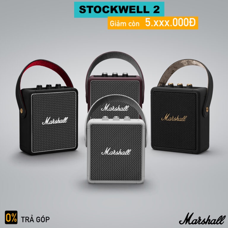 Loa Marshall Stockwell 2 Chính hãng-Bảo hành 12 tháng.