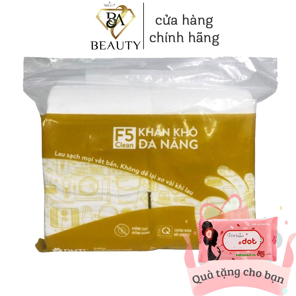 Khăn Vải Khô Đa Năng F5 Clean 500g - Dòng Sản Phẩm Mới Của Mamamy