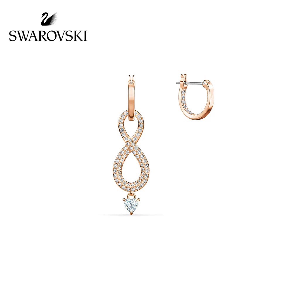 [Sản phẩm mới] [Wang Yibo Cùng Dòng] Bông tai nữ lãng mạn SWAROVSKI SWA INFINITY làm quà tặng bạn gái