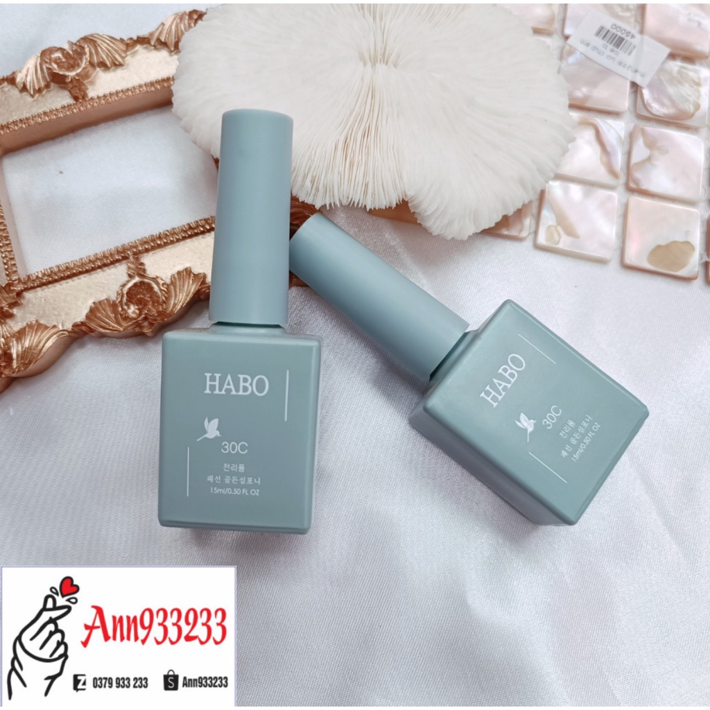 Sơn gel habo Sơn gel habo 15ml chất sơn siêu mượt - Ann933233
