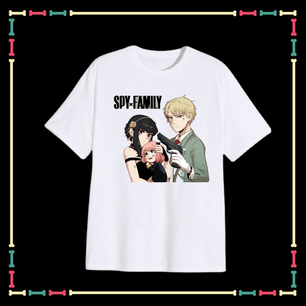 Áo Phông nam nữ Anime SPY X FAMILY Anya Face mẫu mới cực chât, có size trẻ em