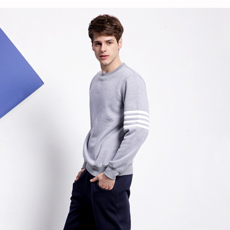 Áo thun nam cổ tròn áo thun nam sọc ngang thời trang cá tính ATB1 shop bull bell | BigBuy360 - bigbuy360.vn