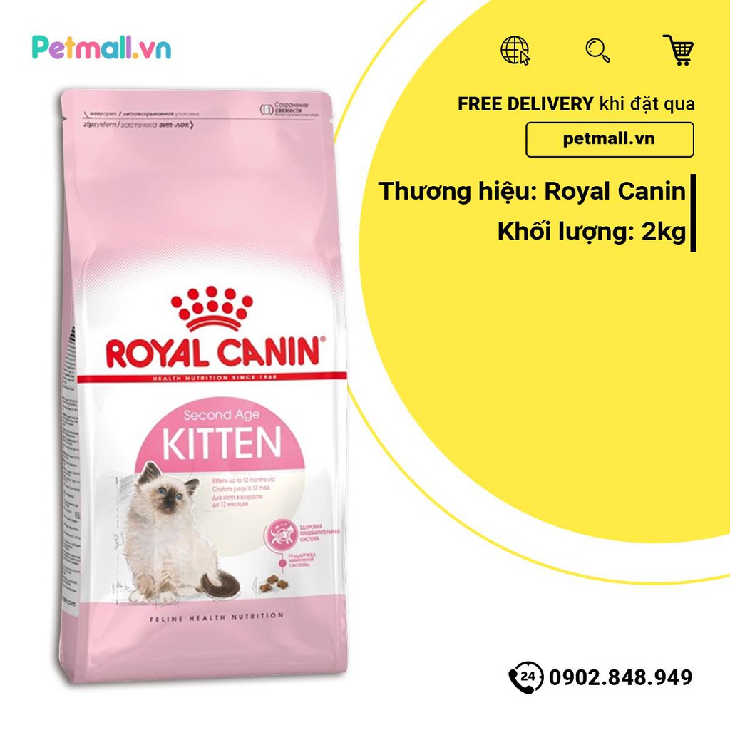 Thức ăn mèo Royal Canin KITTEN 2kg