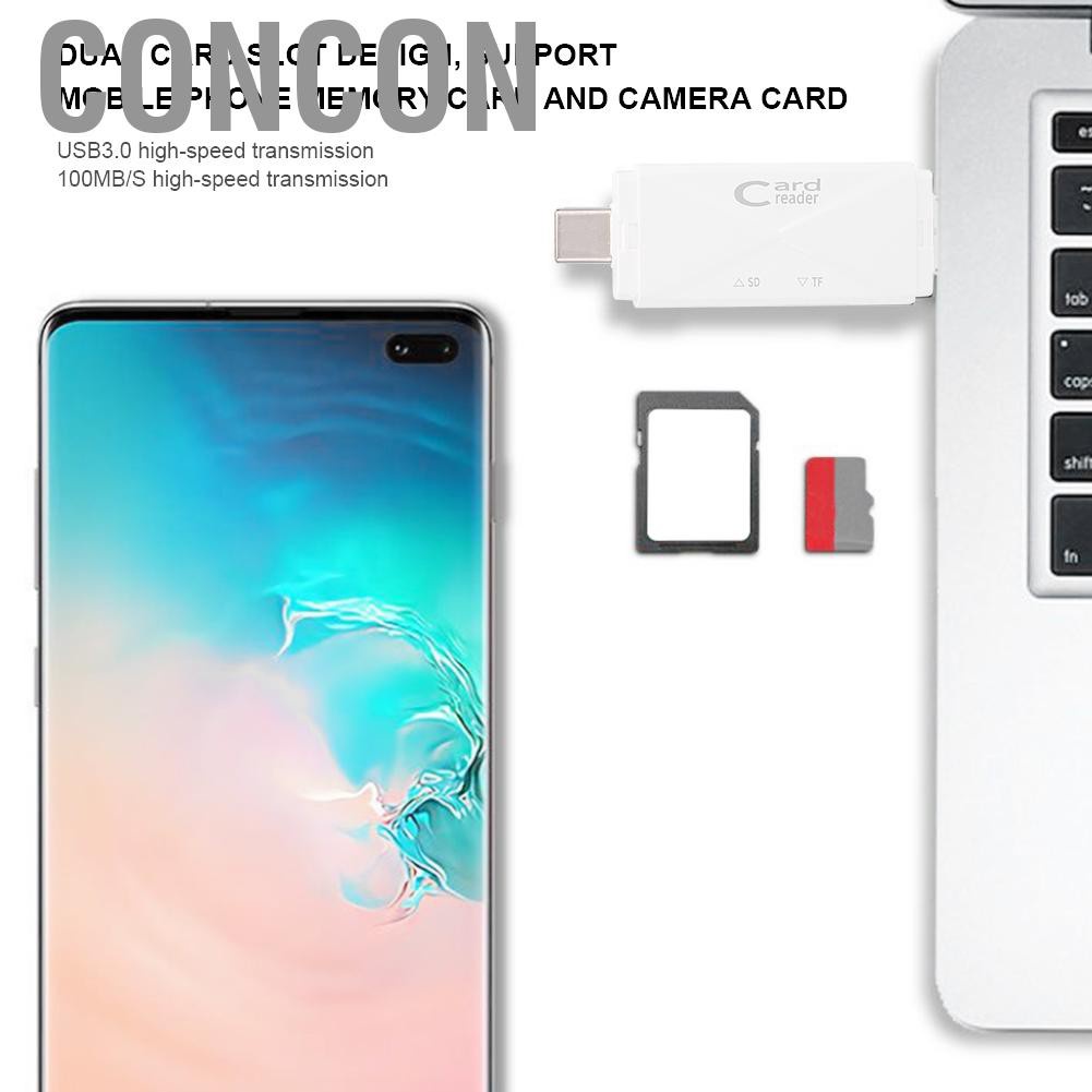 Đầu Đọc Thẻ Nhớ Usb 3.0 Type C Cho Điện Thoại Android | WebRaoVat - webraovat.net.vn