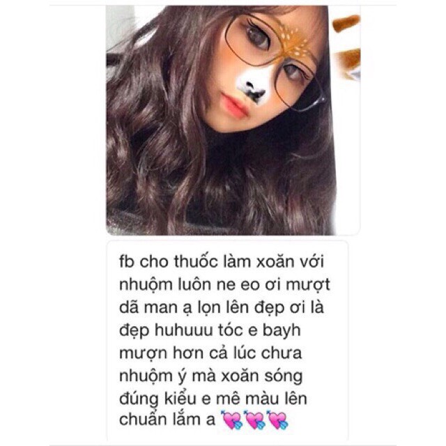 Thuốc uốn xoăn lạnh Obsidian ( tặng kèm giấy uốn , găng tay)