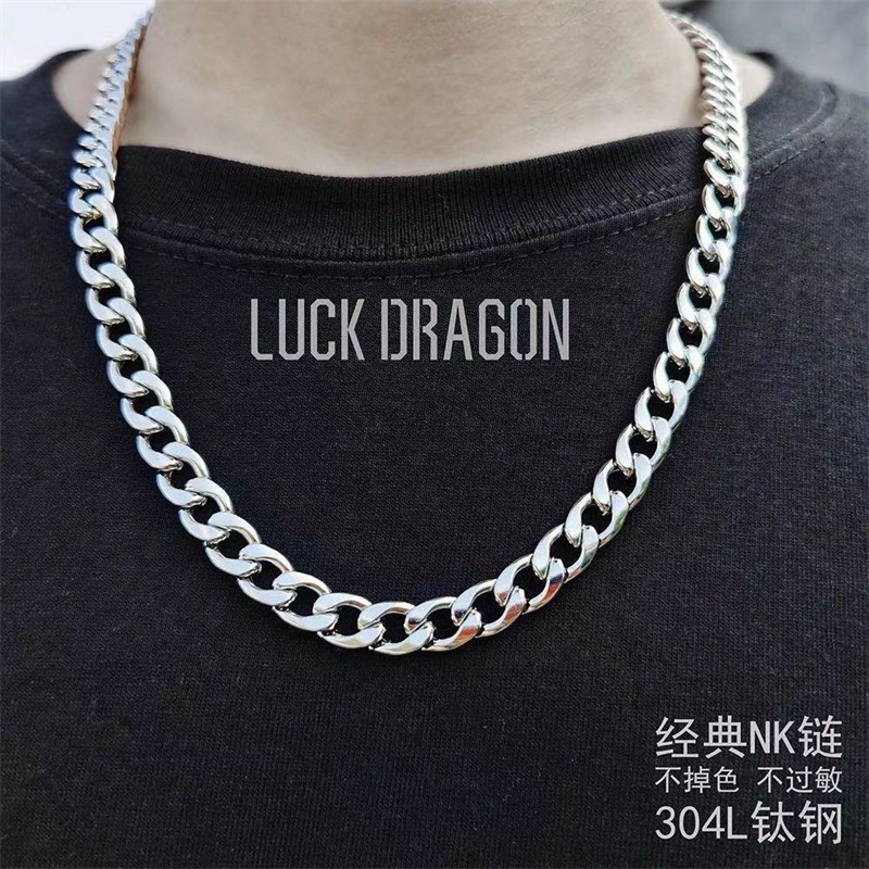 Dây Chuyền Bằng Thép Không Gỉ Thời Trang Âu Mỹ Cho Nam Và Nữ F890