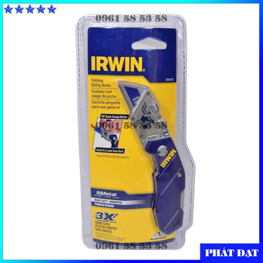 Dao rọc cáp loại gấp IRWIN 2089100 (HĐ)