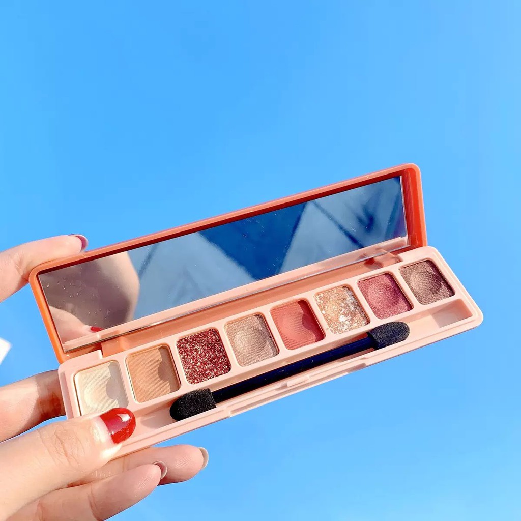 Bảng Phấn mắt 8 ô Soft Eye Lameila Eye Shadows Tông Hàn siêu cưng nội địa sỉ rẻ phấn mềm mịn lâu trôi chuẩn màu | BigBuy360 - bigbuy360.vn