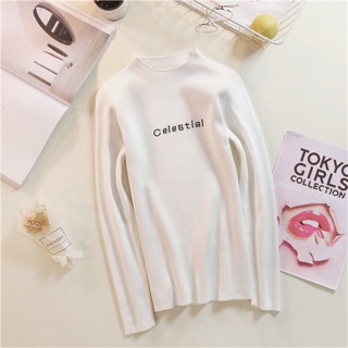 áo len cổ 3 phân