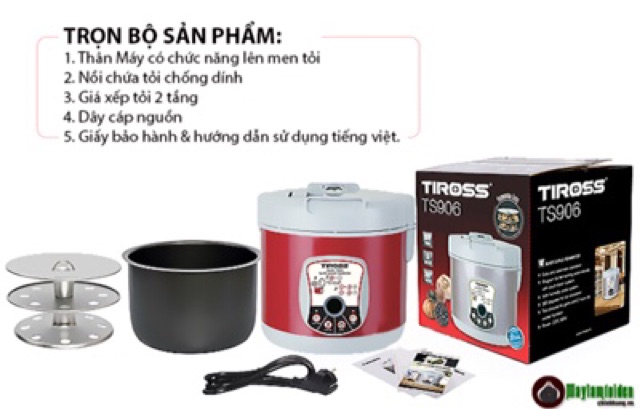 Máy làm tỏi đen Tiross TS906