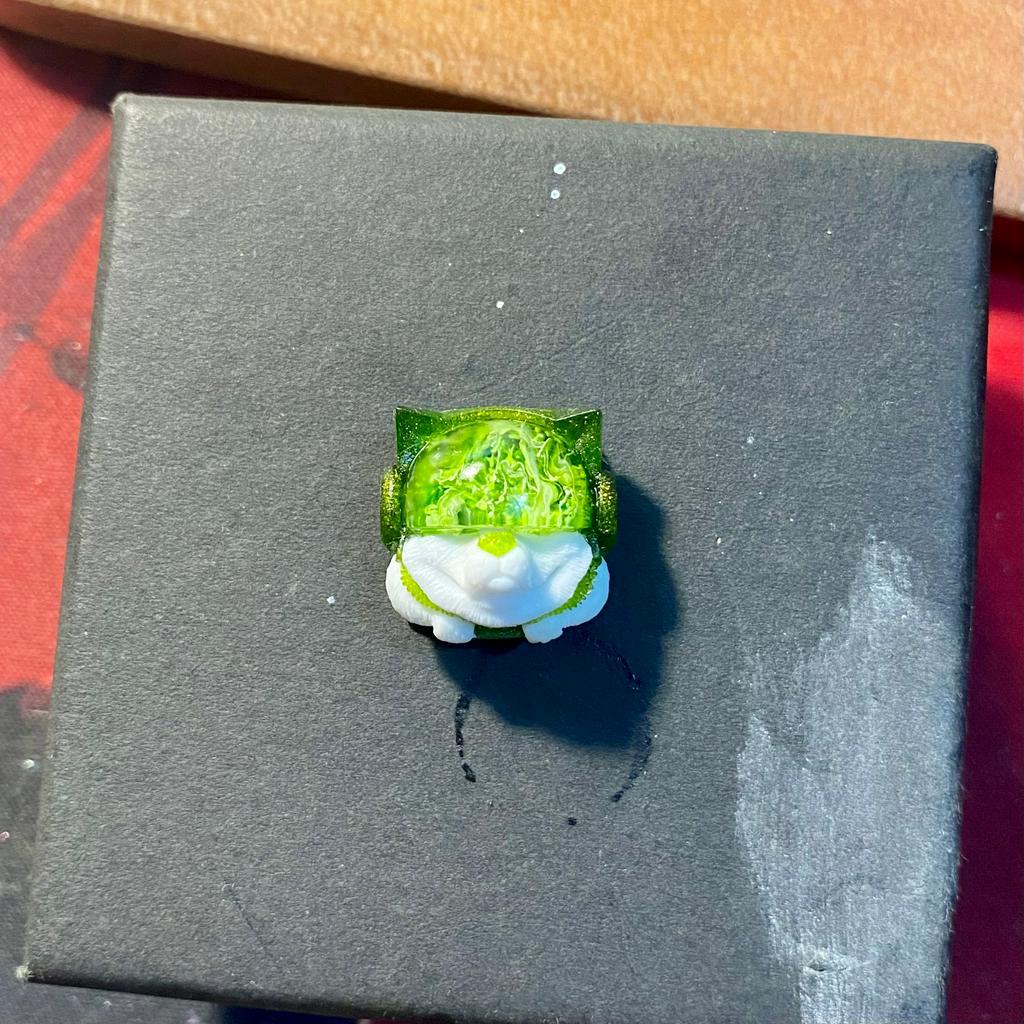 Artisan Keycap nút bàn phím cơ  Sirius Green 04