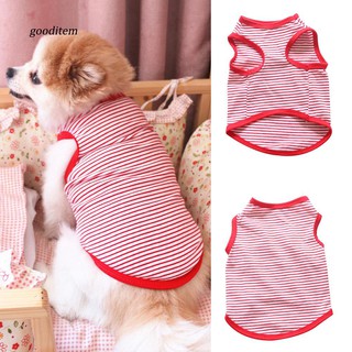 Áo kẻ sọc mềm mại cho thú cưng