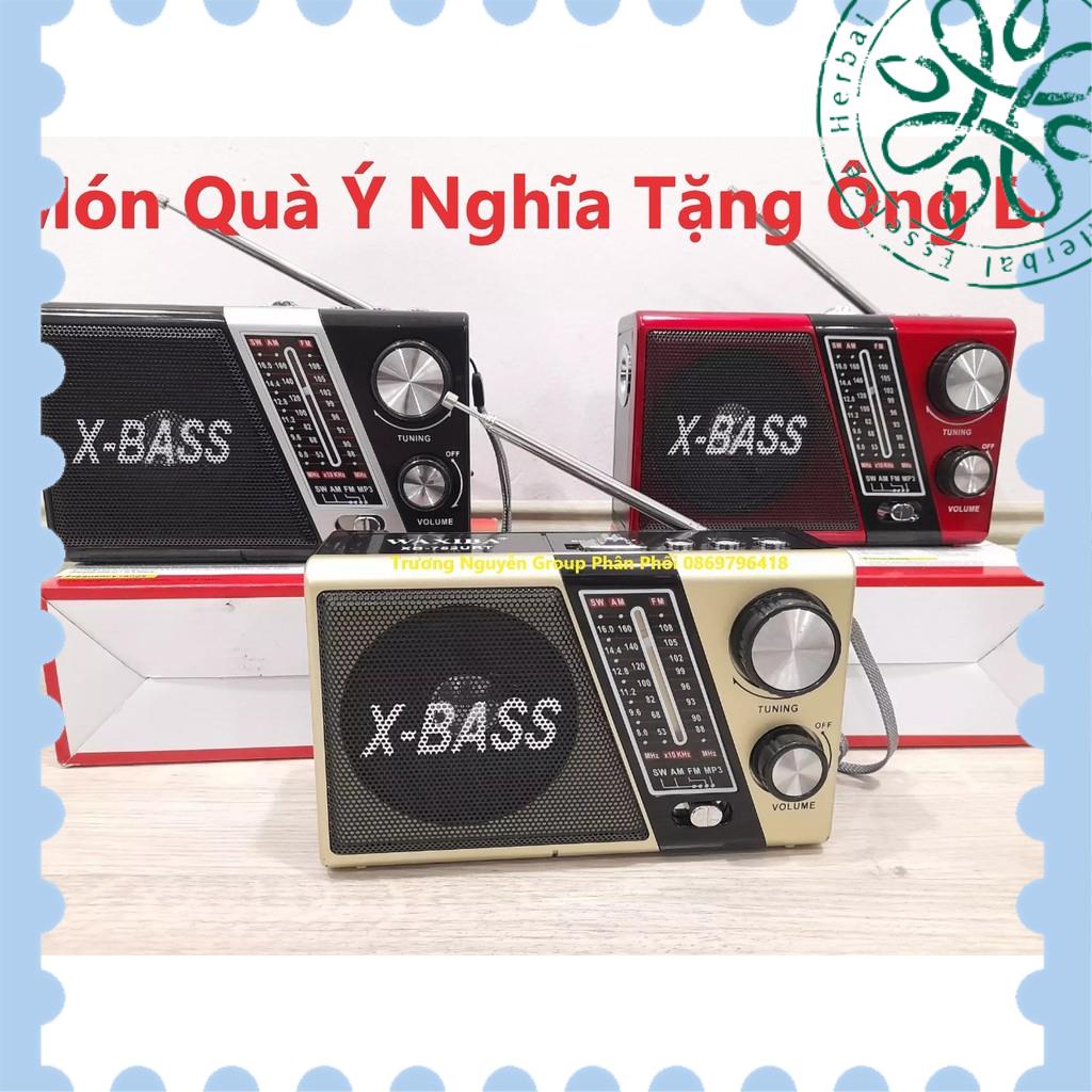 📻Máy nghe đài Radio FM AM❤️Chạy Usb Thẻ nhớ❤️Kiêm Đèn Pin ❤️Loa to Tiếng Hát Hay Bắt sóng Tốt Waxiba