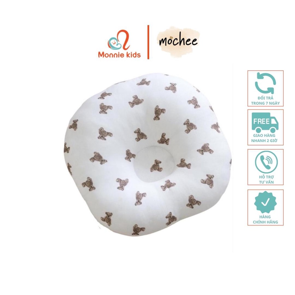 Vỏ gối chống trào ngược Mochee cho bé thay thế - Monnie Kids