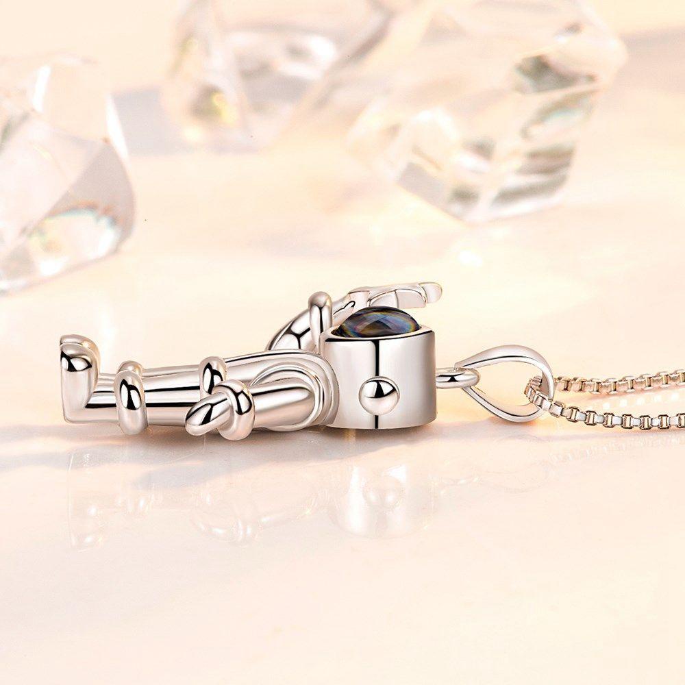 Vòng cổ Mặt Máy Chiếu LOMBARD Độc Đáo Thời Trang Cho Cặp Đôi|Vòng cổ Phong Cách Hàn Quốc