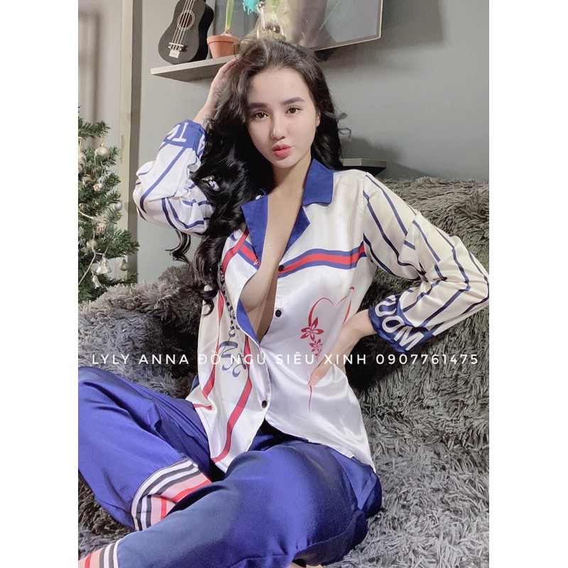 Đồ Bộ Satin - Mango Tay Dài Quần Dài | BigBuy360 - bigbuy360.vn