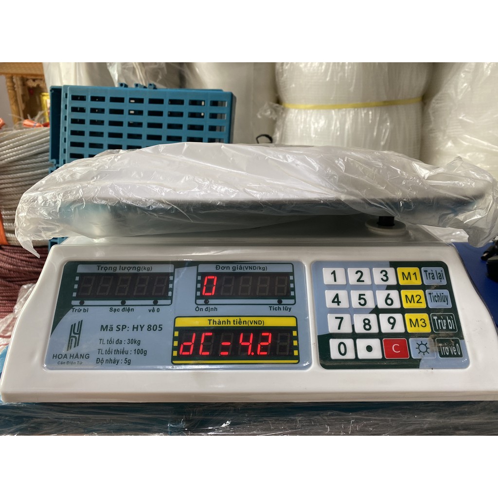 CÂN ĐIỆN TỬ 30KG GIÁ RẺ FULL CHỨC NĂNG