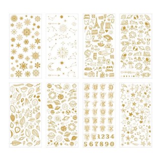 ✨Sticker mạ vàng óng anh lấp lánh