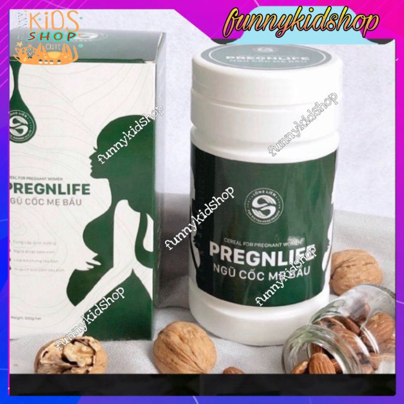 Ngũ Cốc Bầu Long Liên- Ngũ cốc Long Liên - Ngũ cốc Bầu - NGŨ CỐC Bà BẦU PREGNLIFE / Ngũ cốc lợi sữa Min Min