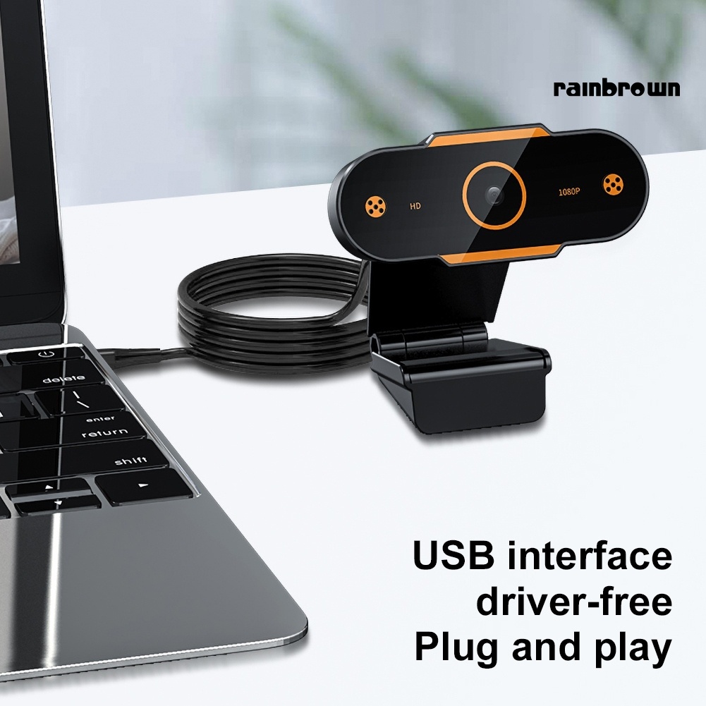 High Definition USB Webcam Live Streaming Camera with Mic for Computers Laptops | BigBuy360 - bigbuy360.vn