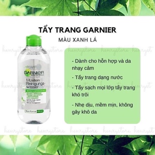 Tẩy trang GARNIER 400ml