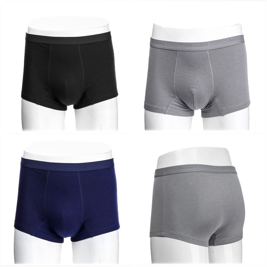 Quần Lót, Quần Sịp Đùi Boxer Nam Aristino – ABX02207 Chất Cotton Thoáng Mát, Khử Mùi Hiệu Quả