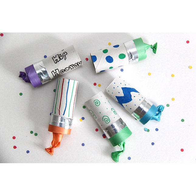 Bộ kit thí nghiệm PHÁO HOA GIẤY thủ công, cực vui
