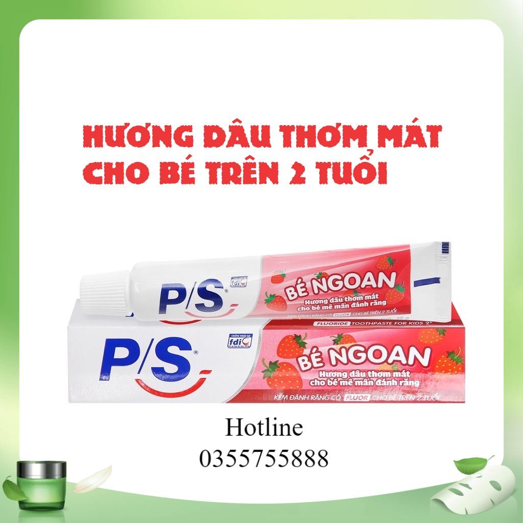 Kem đánh răng P/S Bé Ngoan Hương Dâu 35gr