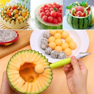 Dụng cụ cắt tỉa hoa quả. dụng cụ múc tỉa trái cây 2 đầu